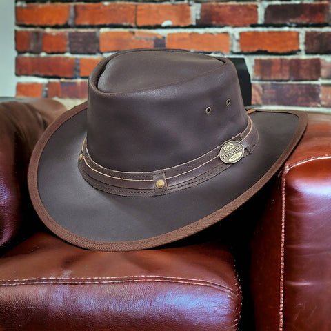 Set of Five Sizes $90.00, Made in Pakistan, Wholesale Leather Cowboy Hat Applejack