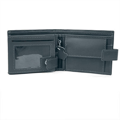 Brio-Snap Button  Leather Wallet