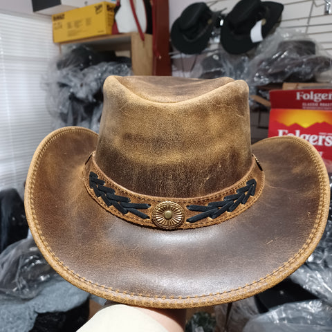 V Venture-Vintage Rancher Cowboy Hat  (Sign-up  to see Wholesale Price of 1 bundle contain 10 pcs )