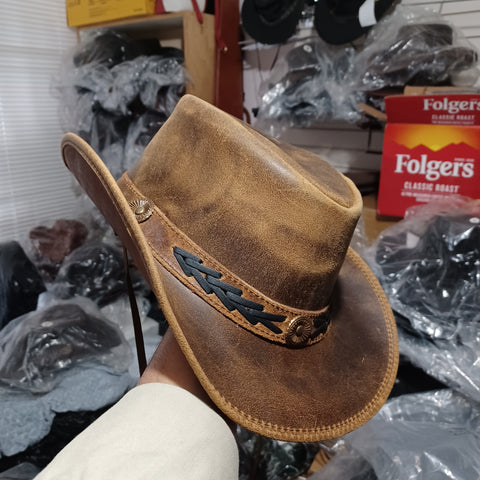 V Venture-Vintage Rancher Cowboy Hat