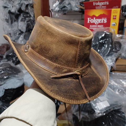 V Venture-Vintage Rancher Cowboy Hat