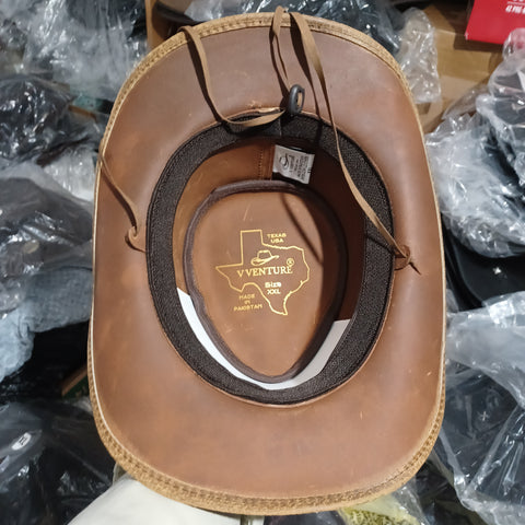 V Venture-Vintage Rancher Cowboy Hat