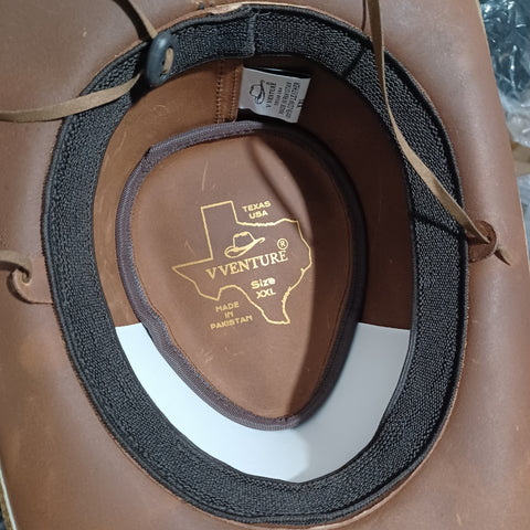 V Venture-Vintage Rancher Cowboy Hat