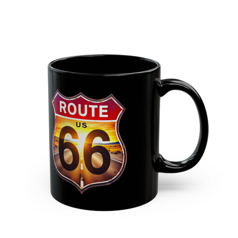 Route 66 PNG Design | US Highway Vintage Graphic | Retro Road Trip Sublimation | DTG | Digital Download