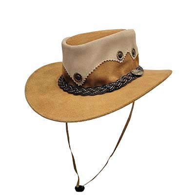 Sombrero de vaquero de cuero APK-2001