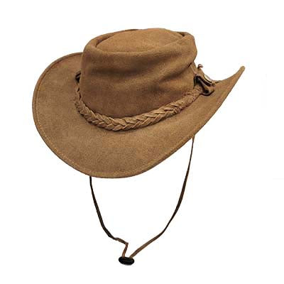 APK-2006 Sombrero de vaquero de cuero