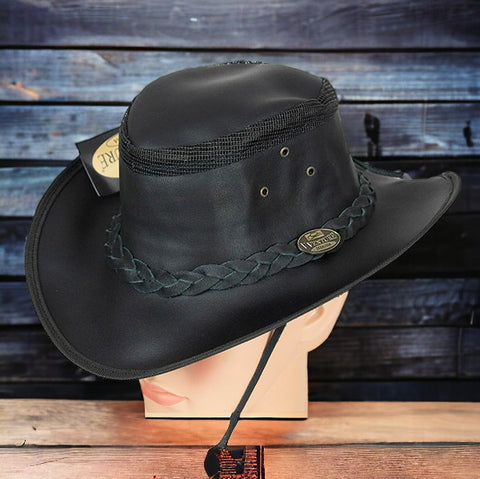 Set of Five Sizes $90.00, Made in Pakistan, Wholesale Leather Cowboy Hat Hunter Net