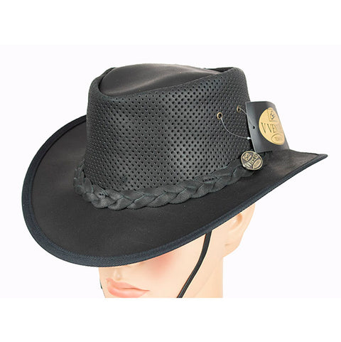Leather Blaze Cowboy  Hat