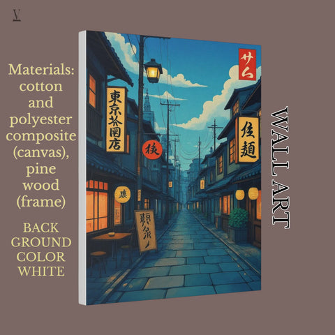 Anime Cafe Digital Print | Modern Ukiyo-e Wall Decor | Japanese Illustration Download | Cozy Tokyo Street Art V VENTURE