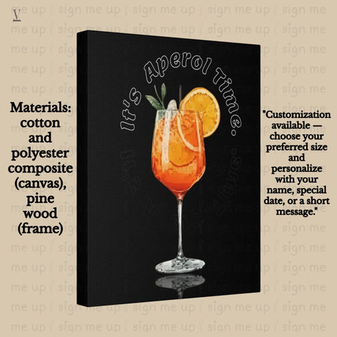 Aperol Spritz PNG: Vibrant Cocktail Art, Summer Drink Design (Digital Download) V VENTURE