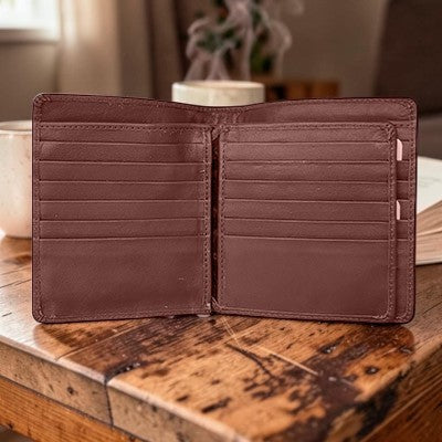 V Venture- Benvolio Leather Wallet  (Sign-up  to see Wholesale Price of 1 bundle contain 10 pcs )