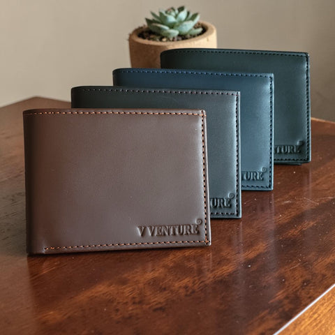 V Venture- Bosco  Leather Wallet  (Sign-up  to see Wholesale Price of 1 bundle contain 10 pcs )