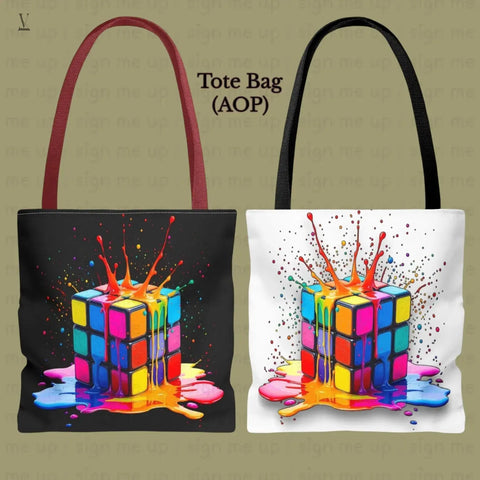 Dripping Paint Rubik's Cube PNG: Colorful Digital Art for Small Business V VENTURE