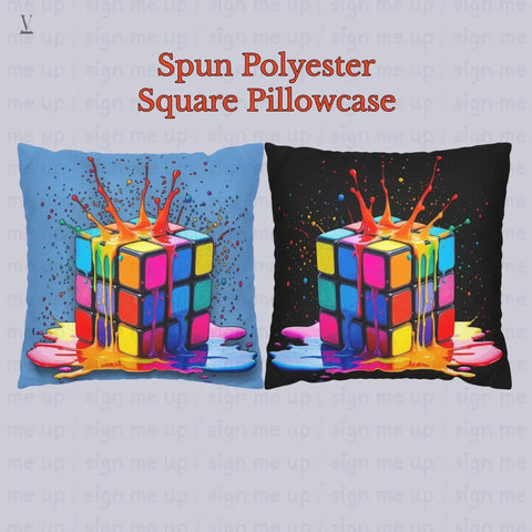 Dripping Paint Rubik's Cube PNG: Colorful Digital Art for Small Business V VENTURE