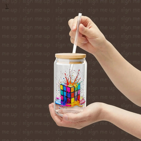Dripping Paint Rubik's Cube PNG: Colorful Digital Art for Small Business V VENTURE