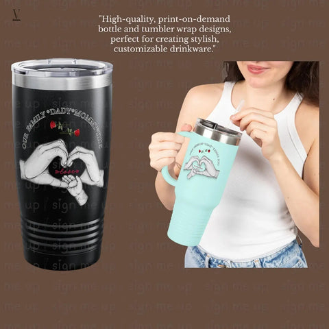 Family Hands Heart PNG: Customizable Wall Art & T-Shirt Design (Digital Download V VENTURE