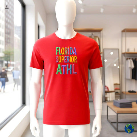 Florida Superior ATHL T-Shirt | Colorful Athletic Tee | Unisex Cotton Shirt V VENTURE