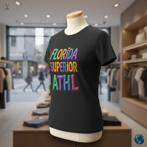 Florida Superior ATHL T-Shirt | Colorful Athletic Tee | Unisex Cotton Shirt V VENTURE