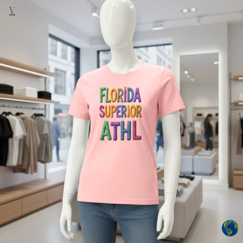 Florida Superior ATHL T-Shirt | Colorful Athletic Tee | Unisex Cotton Shirt V VENTURE