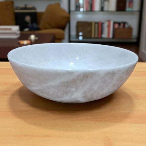 Hand-Carved Marble Onyx Bowl from Pakistan V VENTURE