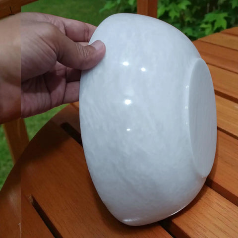 Hand-Carved Marble Onyx Bowl from Pakistan V VENTURE