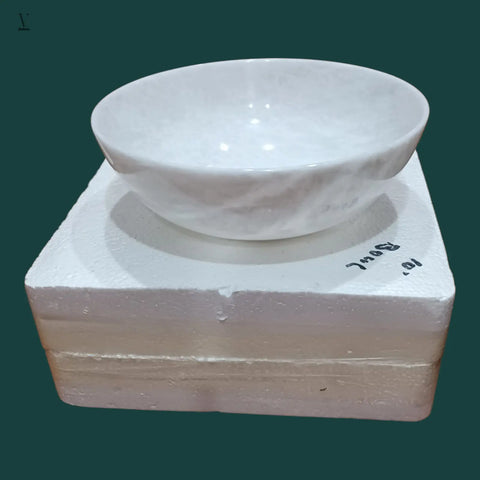 Hand-Carved Marble Onyx Bowl from Pakistan V VENTURE