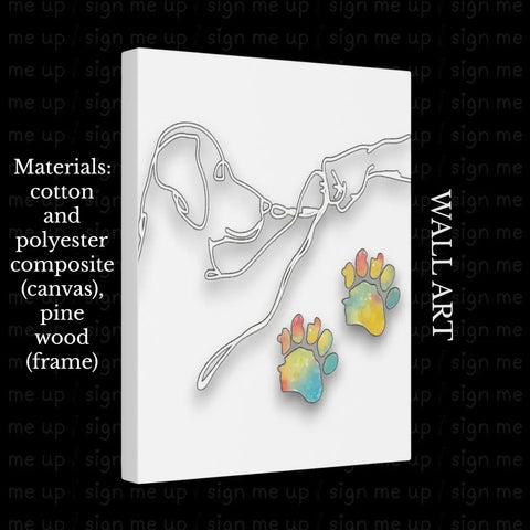 Minimalist Dog Line Art PNG: Customizable Pet Portrait (Digital Download) V VENTURE