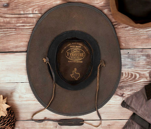 Set of Five Sizes $90.00, Made in Pakistan, Wholesale Leather Cowboy Hat Sheriff