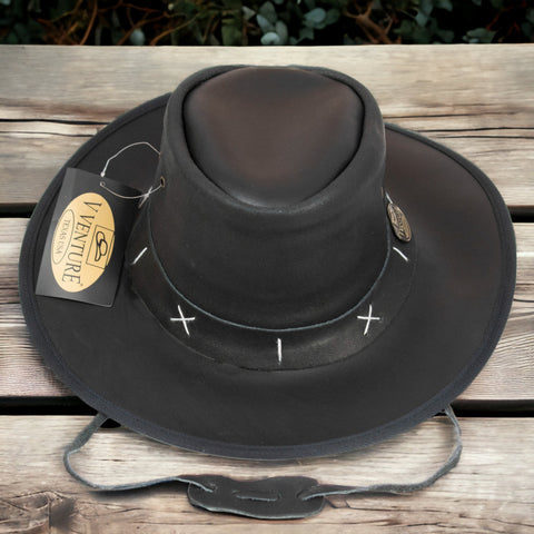 Set of Five Sizes $90.00, Made in Pakistan, Wholesale Leather Cowboy Hat Wrangler