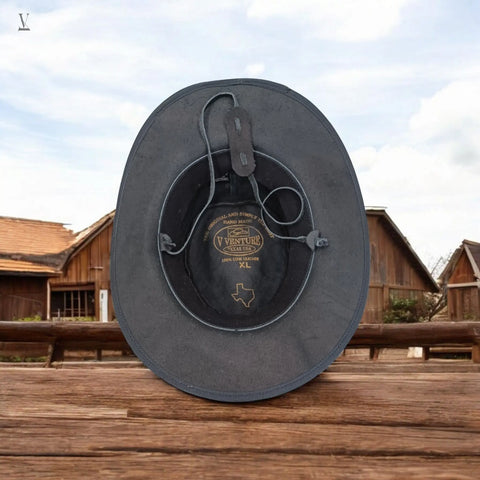 Resale Ready: Handmade Leather Cowboy Hat Bundle - 10-Piece Wholesale V VENTURE