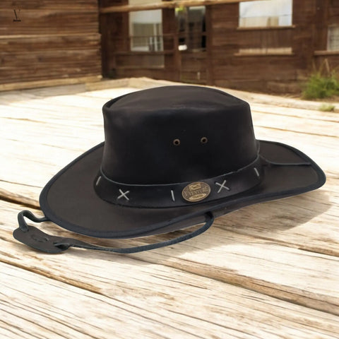 Resale Ready: Handmade Leather Cowboy Hat Bundle - 10-Piece Wholesale V VENTURE