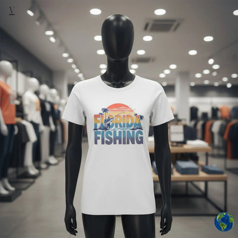 Florida Fishing T-Shirt | Gildan Softstyle Unisex | Ultra-Soft Cotton Tee | Angler Gift V VENTURE