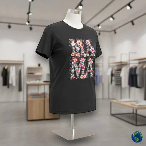 V VENTURE "Mama" Floral T-Shirt | Mother's Day Gift | Cute Mama t-shirt Printify