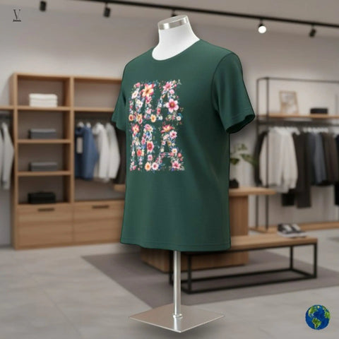 V VENTURE "Mama" Floral T-Shirt | Mother's Day Gift | Cute Mama t-shirt Printify