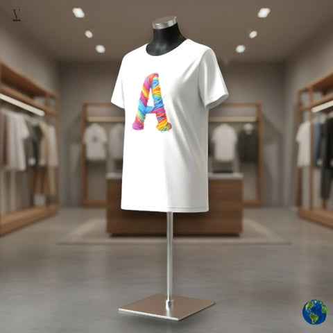 V VENTURE class A tee shirts Colorful Monogram Tee V VENTURE