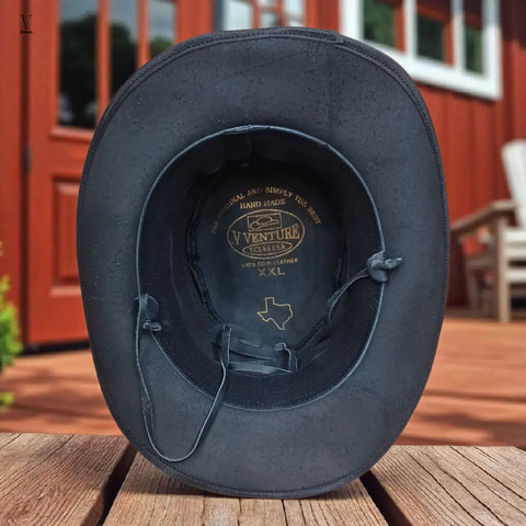 Wholesale Pack of 10 | Artisan Leather Cowboy Hats from Pakistan V VENTURE