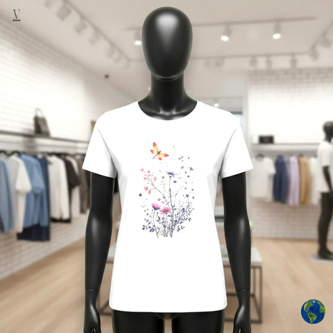 Wildflower t-shirt Wildflower Dragonfly T-Shirt | Premium Softstyle Cotton Tee | Unisex Nature & Garden Shirt V VENTURE