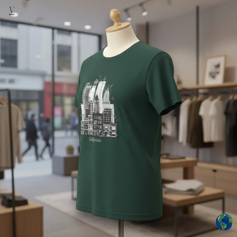 california t shirts V VENTURE