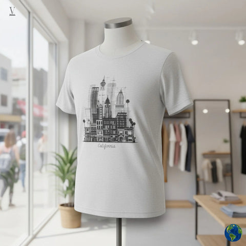 california t shirts V VENTURE