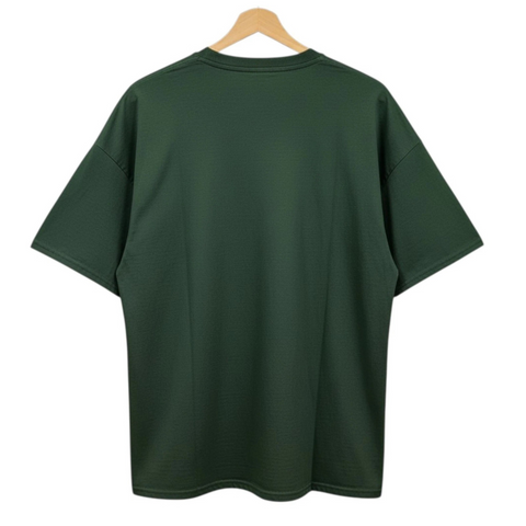 Delta 5-Pack Adult T-Shirts Bundle – Pro Spun Cotton Blend (50/50) Crew Neck, Forest Green, 2XL – Made in Honduras