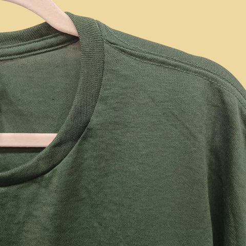 Delta 5-Pack Adult T-Shirts Bundle – Pro Spun Cotton Blend (50/50) Crew Neck, Forest Green, 2XL – Made in Honduras