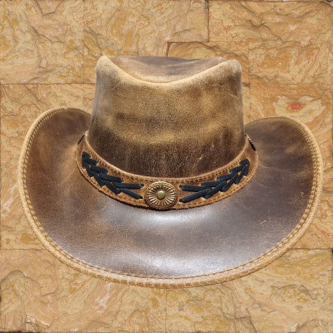 V Venture-Vintage Rancher Cowboy Hat  (Sign-up  to see Wholesale Price of 1 bundle contain 10 pcs )